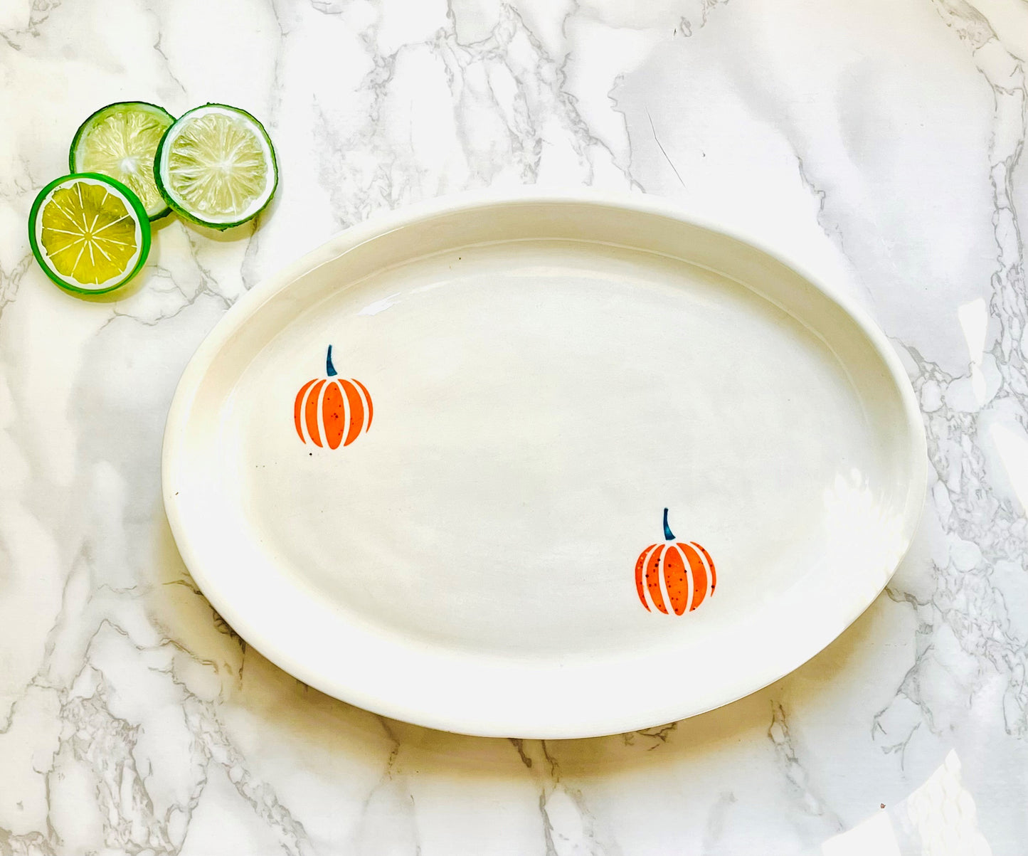 Small Oval Serving Tray