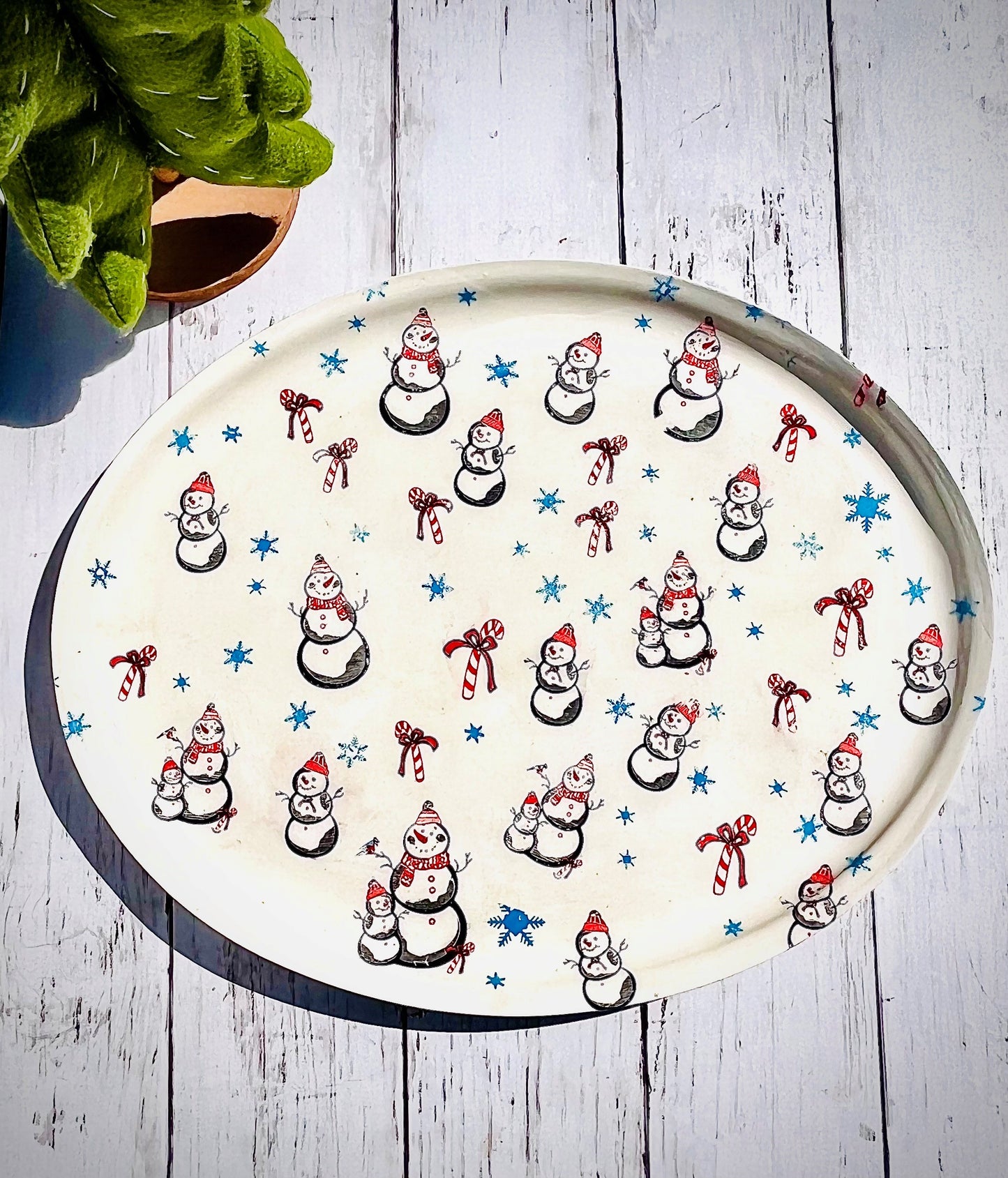 Large Oval Serving Tray