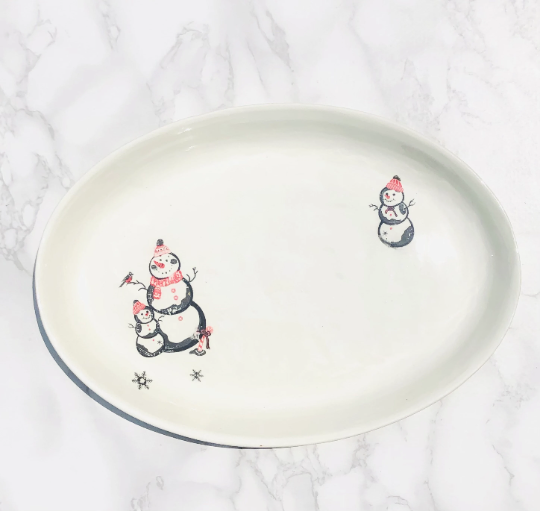 Small Oval Serving Tray
