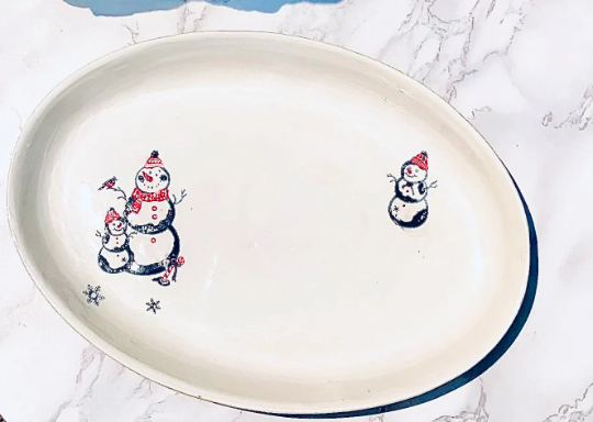 Small Oval Serving Tray